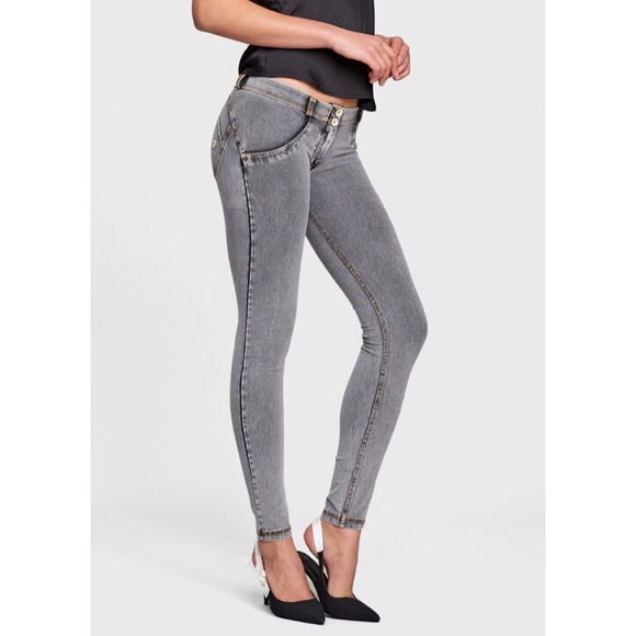 Freddy WR.UP Denim Washed Grey Jeans - Picture 7 of 8